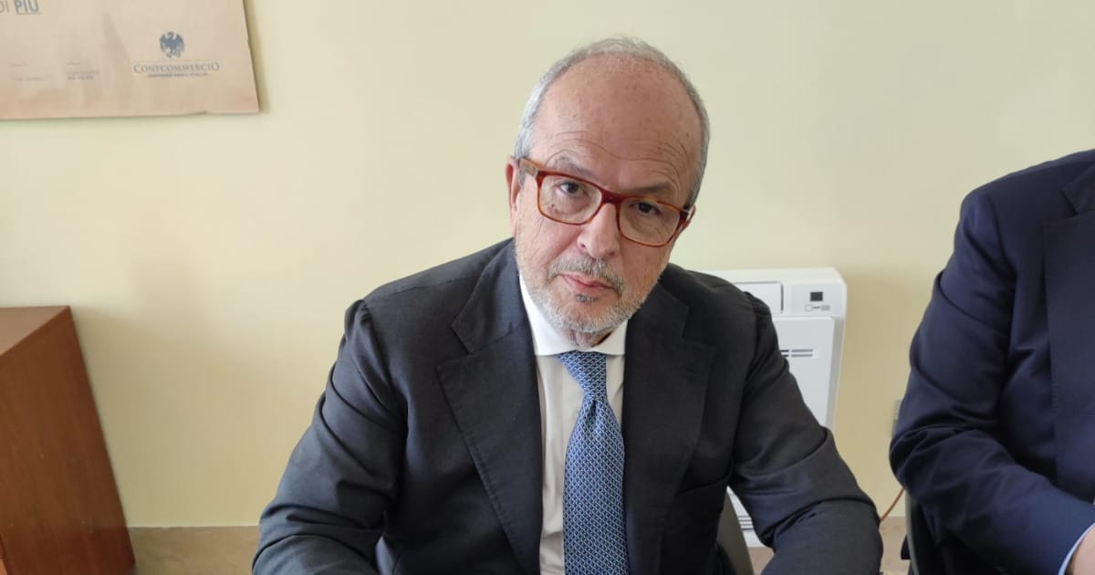 Lucio Sindaco, presidente provinciale di Confcommercio Caserta