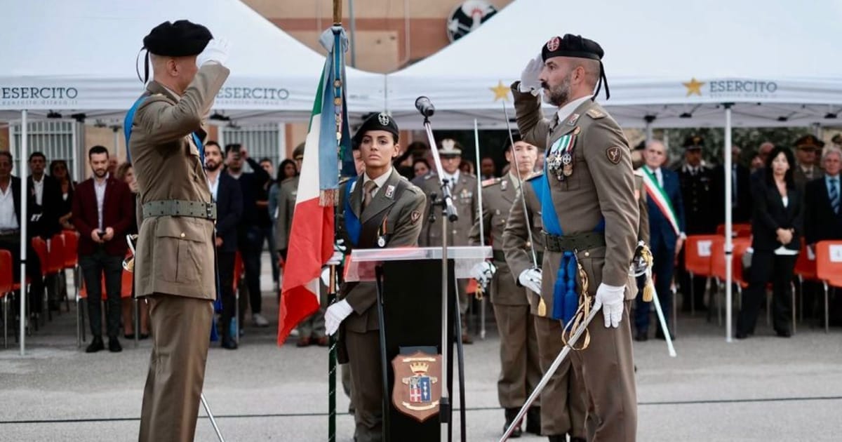 cambio comandante al 21° Reggimento Genio Guastatori di Caserta