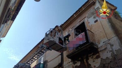 vigili del fuoco crollo solaio Santa Maria Capua Vetere