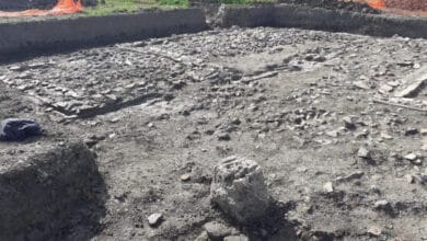 villa romana ritrovata a Cancello ed Arnone