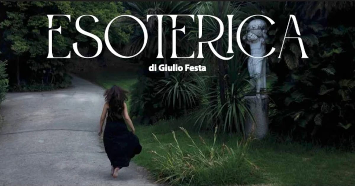 a woman walking on a path