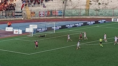 Casertana Potenza palo di Capasso