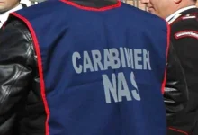 Carabiniere con pettorina NAS